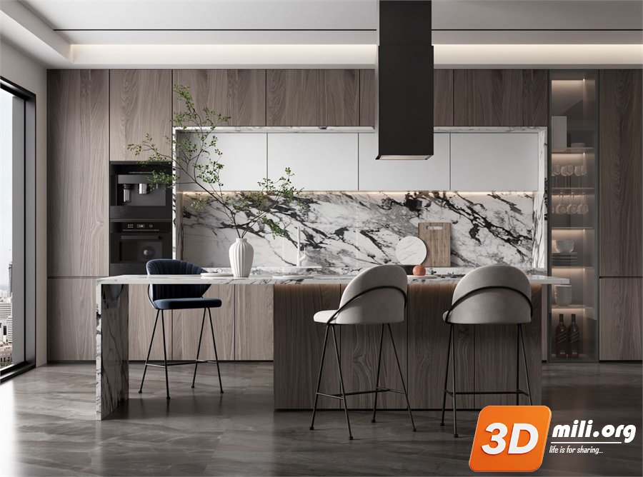 Dining Table Set Skp Files
